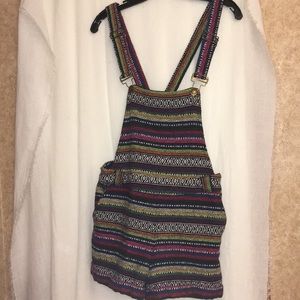 Forever 21 overall shorts